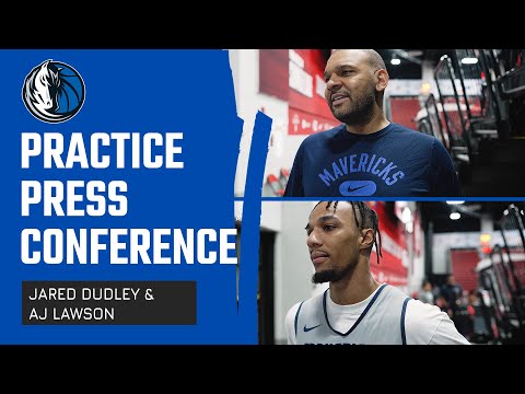 Jared Dudley & AJ Lawson | Practice Press Conference | 2023 NBA Summer League