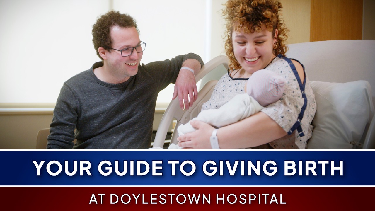 Watch video titled
Childbirth at Penn Medicine Doylestown Health: A Virtual Tour for Expecting Families on YouTube