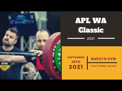 2021 APL WA Classic Drug Tested Raw Championships
