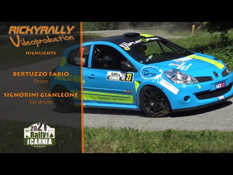 Highlights Bertuzzo  - Signorini // 7° Rally Valli della Carnia 2021 // RICKYRALLY Videoproduction