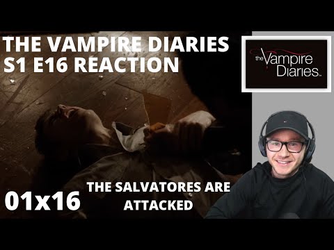 THE VAMPIRE DIARIES S1 E16 REACTION THERE GOES THE NEIGHBORHOOD 1x16 ~ SEASON 1 EPISODE 16