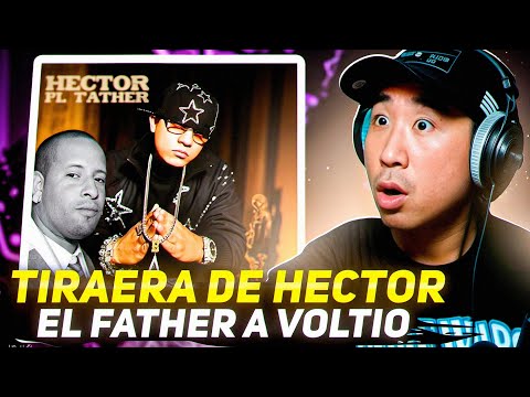 Coreano Loco reacciona a 'Tiraera de Hector El Father a Voltio' 😱🤯 LEAN BACK