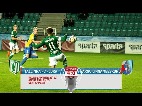 XXXII voor 2015: Tallinna FC Flora - Pärnu Linnameeskond 4:0 (2:0)