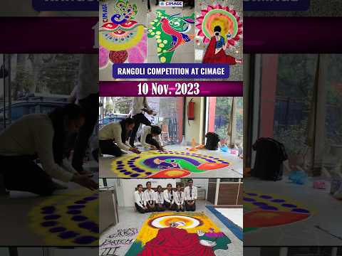 Get Ready for Rangoli Making Competition on 10th November at CIMAGE