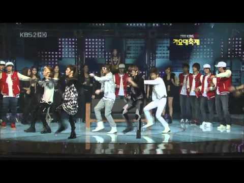 091230 SHINee Just Dance Jonghyun Taemin Minho Onew Key