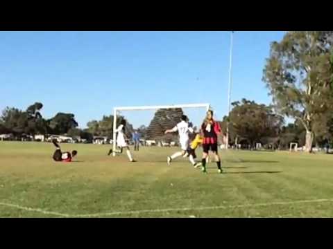 Goal by Luke (number 10) U15's Armadale NPL vs Floreat Athena 2015