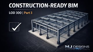 Industrial Warehouse BIM Clash Detection LOD 300: Part 3 Real Workflow