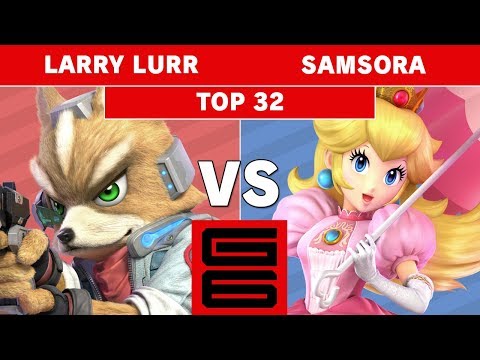 Genesis 6 - Larry Lurr (Fox) Vs. eUnited | Samsora (Peach) Top 32 - Smash Ultimate