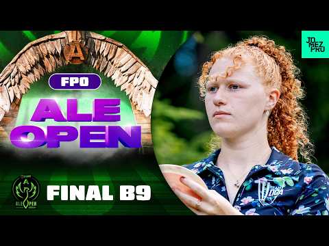 2026 Ale Open | FPO FINALB9 | Salonen, Gannon, Midtlyng, Handley | Jomez Disc Golf