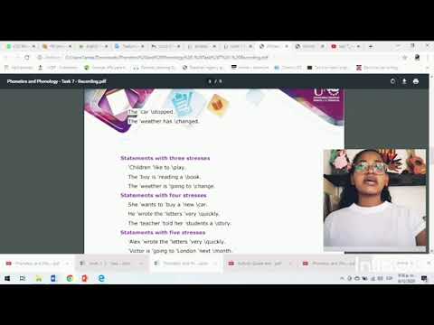 Task 7 _ Phonetics and Phonology - Recording