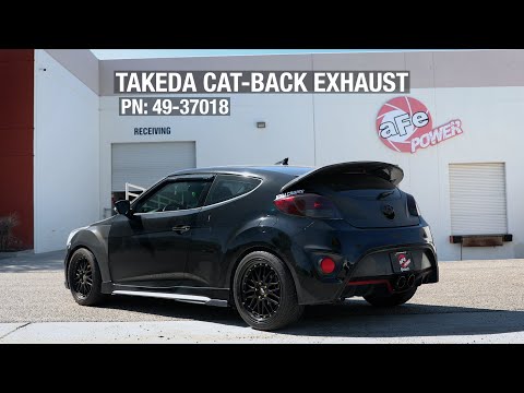 aFe POWER Hyundai Veloster Takeda Cat-Back Exhaust System