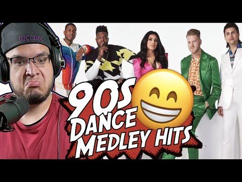 90s Greatest Dance Hits | PENTATONIX 90s Dance Medley | MUSICIANS React