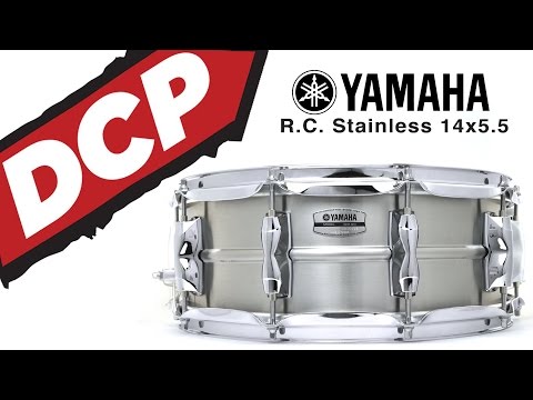 Yamaha Recording Custom Stainless Steel Snare Drum 14x5.5