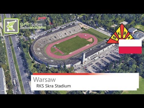 RKS Skra Warszawa | Skra Warszawa | Google Earth | 2017
