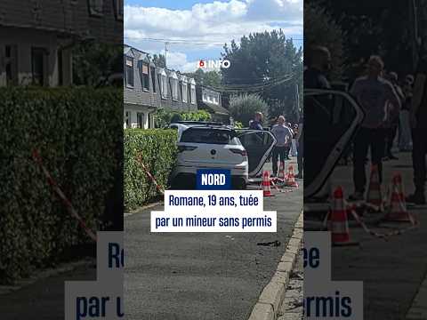 Romane, 19 ans, tuée par un mineur sans permis
