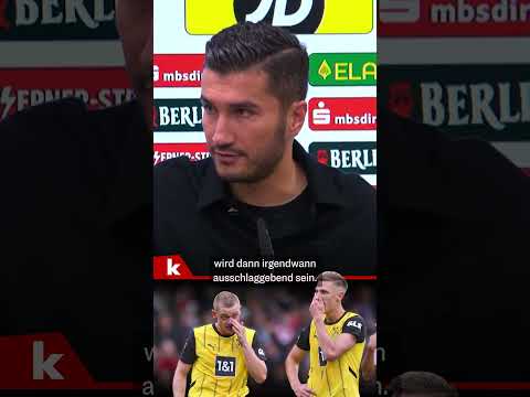 Sahin nach Niederlage: "Das ist menschlich, aber ..." #shorts