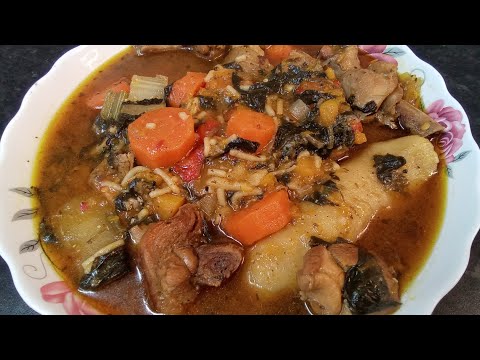 GUYANESE CHICKEN SOUP RECIPE 🇬🇾🇬🇧🙏♥️