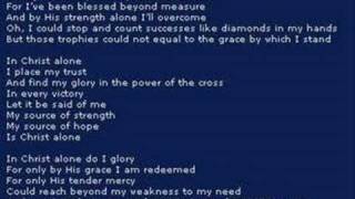 Brian Littrell - In Christ Alone &amp; Beautiful Lyrics
