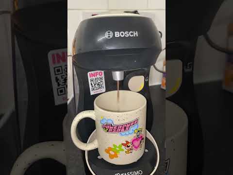 How to make Milka hot chocolate in a Bosch happy tassimo coffee machine