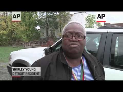 Unchecked water is shooting through vacant houses, schools and other empty structures across Detroit