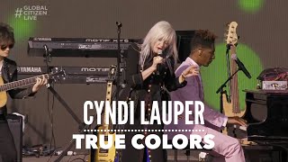 Cyndi Lauper – True Colors with Jon Batiste at Global Citizen Live