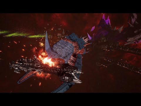 Skalgrim Mod 2021: World Eater - Tyranids vs Space Marines - Battlefleet Gothic Armada 2