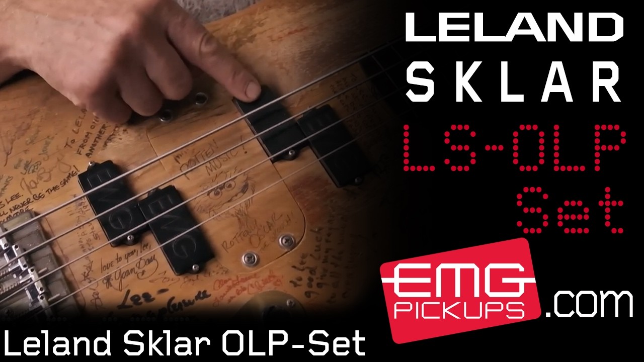 Introducing the EMG Leland Sklar OLP Signature Set - YouTube
