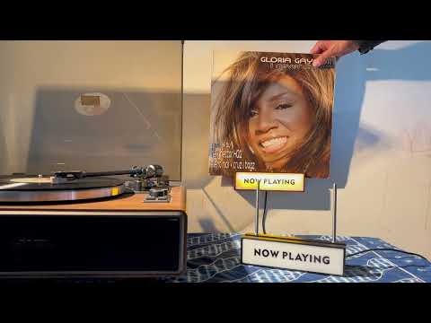 Best "Now Playing" Vinyl Record Stand with Auto LED Light | Unique Gift for Music Lovers