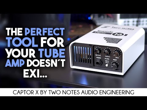 Two Notes - Captor X - The perfect tool for your tube amp (Virtual Cabs, Load Box, IR, FX and more)