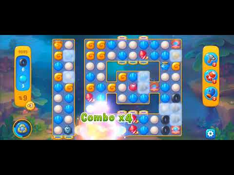 Fishdom Easy Level 9595 (with ingame boosters) @choraelmin