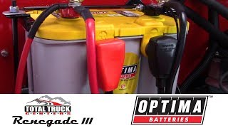 Renegade III: OPTIMA Batteries