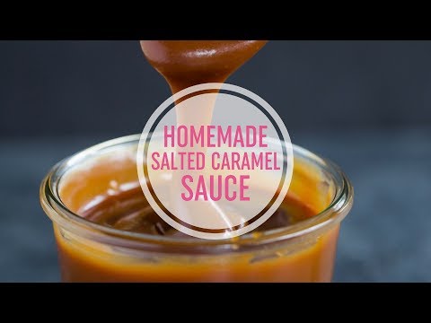 Homemade Salted Caramel Sauce