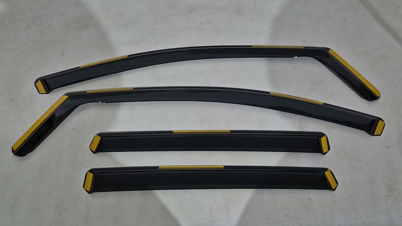 Ford Kuga/Escape 2013-2019 рр. Вітровики вставні Niken Luxury (4 шт) Video 1