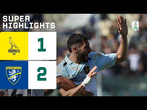 FC Modena 1-2 Frosinone Calcio 