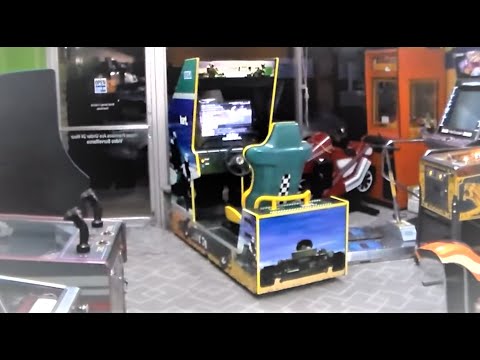 Sega's Club Kart Go Cart Racing Arcade Game - Giant Naomi System Cabinet