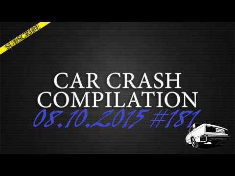 Car crash compilation #181 | Подборка аварий 08.10.2015 