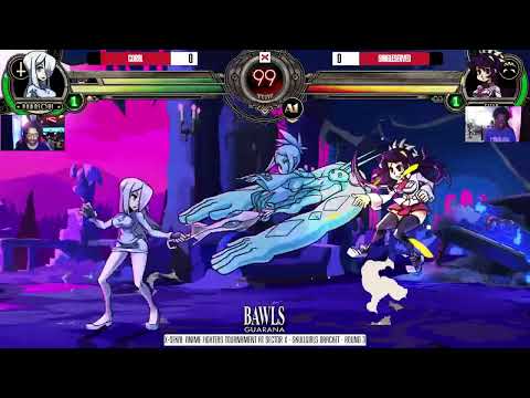 X-Sekai Anime Fighters Tournament ➤ Skullgirls Round 3 Singleserved Vs Coral