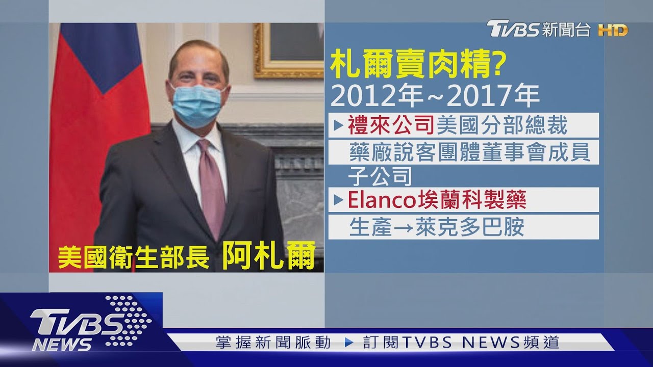 謝龍介爆美衛部長 「阿札爾」曾是瘦肉精老闆