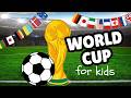 World Cup For Kids Fun Soccer Facts Soccer Around The World