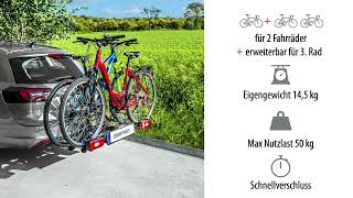 Nosič jízdních kol pro tažné zařízení CROW PLUS