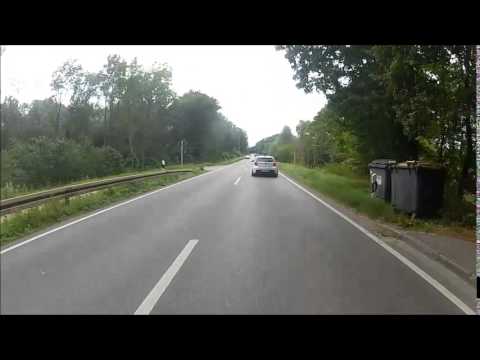 Straßenkart F-Kart 170 überholt BMW's