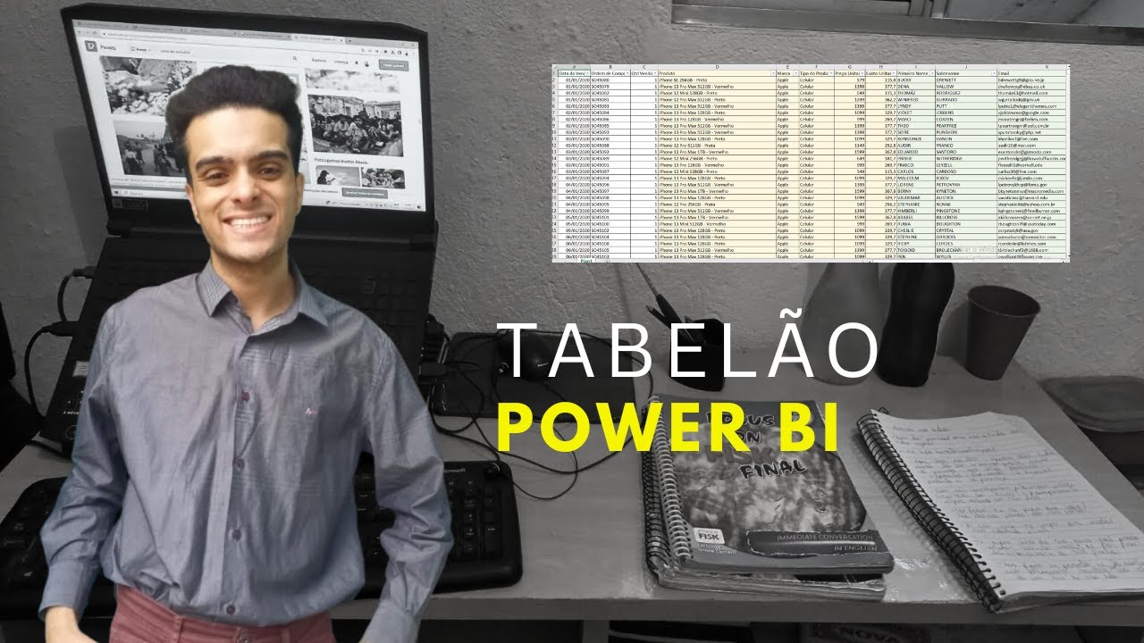 Curso  Power  BI Completo -  Aula -7 - Como   trabalhar  com Tabelão no  Power BI