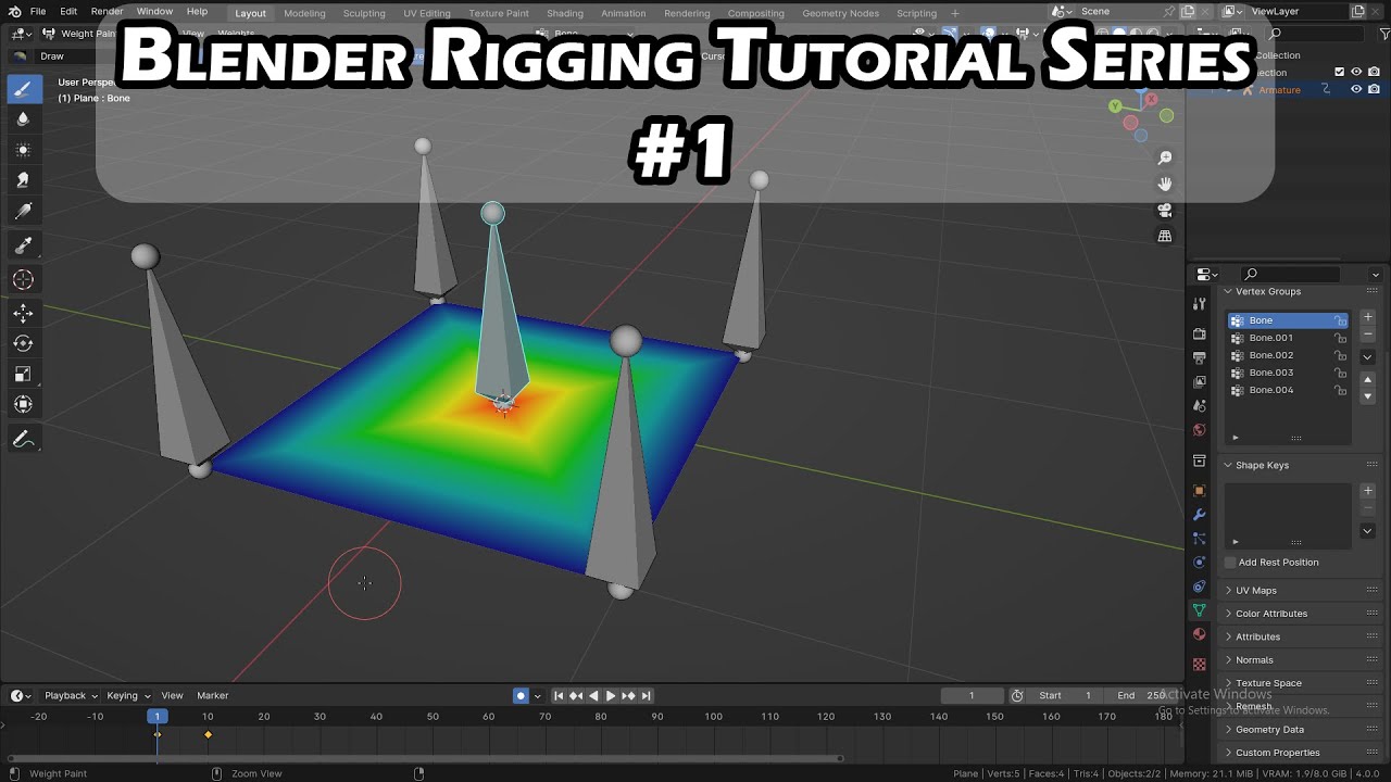 Blender Rigging Tutorial Series #1