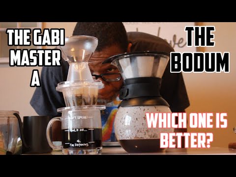 The Gabi Master A vs The Bodum Pour Over coffee maker review test