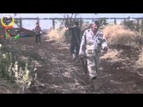 استعدادات وتحضيرات مقاتلي كتيبة البراء بن مالك لبدء معركة اقتحام وتحرير مطار منغ العسكري