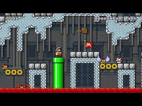 [SM3] 1-4 Goomba Fortress. by [CH]☆Επzо - SUPER MARIO MAKER - NO COMMENTARY 1bh