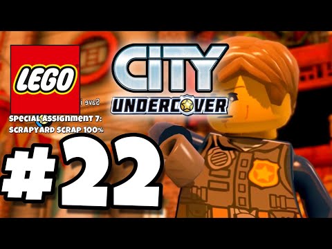 Lego City Undercover (Free Play) | Special Assignment 7: Scrapyard Scrap 100% | Gameplay
