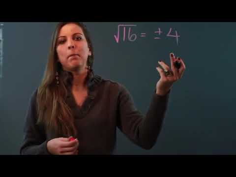 Why Does a Square Root Have a Positive & Negative Root?