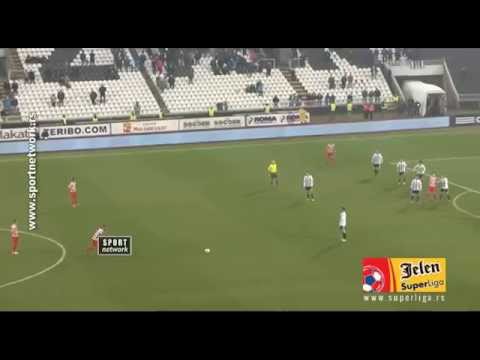 JSL 2014/15: 15.Kolo: Partizan - Borac 5:1 (1:1)