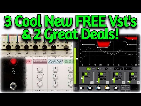 New FREE VSTs & 2 Deals - Excite Audio, Analog Obsession, Harrison (Realizer, Slam 2, Ava Multiband)
